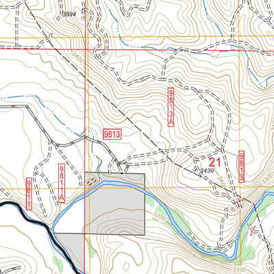 US Forest Service - Topo Cornville, AZ FSTopo Legacy digital map