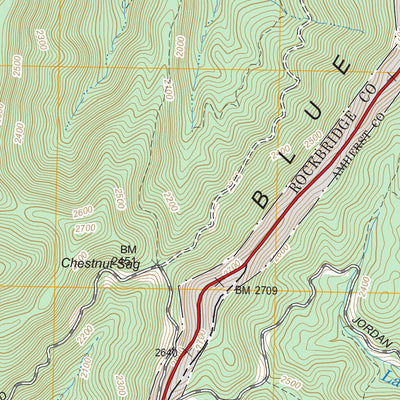 US Forest Service - Topo Cornwall, VA FSTopo Legacy digital map