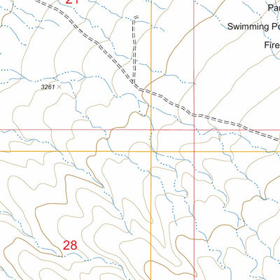 US Forest Service - Topo Corona De Tucson, AZ FSTopo Legacy digital map