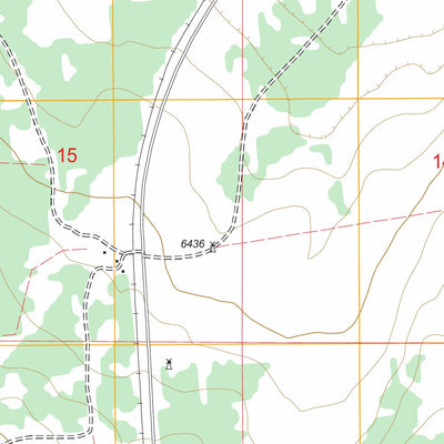 US Forest Service - Topo Corona North, NM FSTopo Legacy digital map