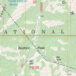 US Forest Service - Topo Corona South, CA FSTopo Legacy digital map
