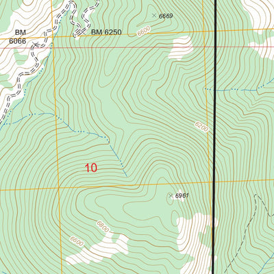 US Forest Service - Topo Corral Butte, WA FSTopo Legacy digital map