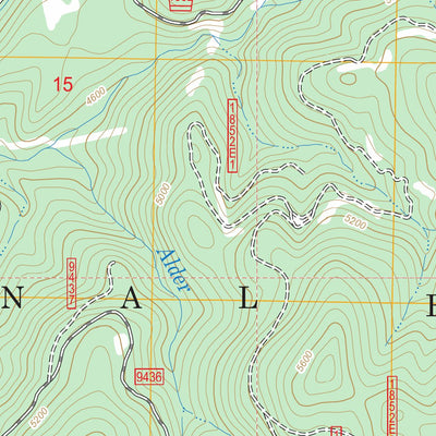US Forest Service - Topo Corral Hill, ID FSTopo Legacy digital map