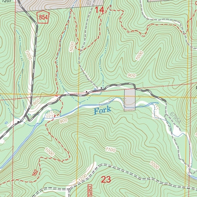 US Forest Service - Topo Corridon, MO FSTopo Legacy digital map