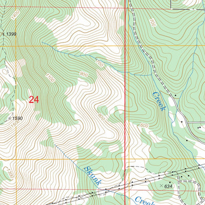 US Forest Service - Topo Corvallis, OR FSTopo Legacy digital map