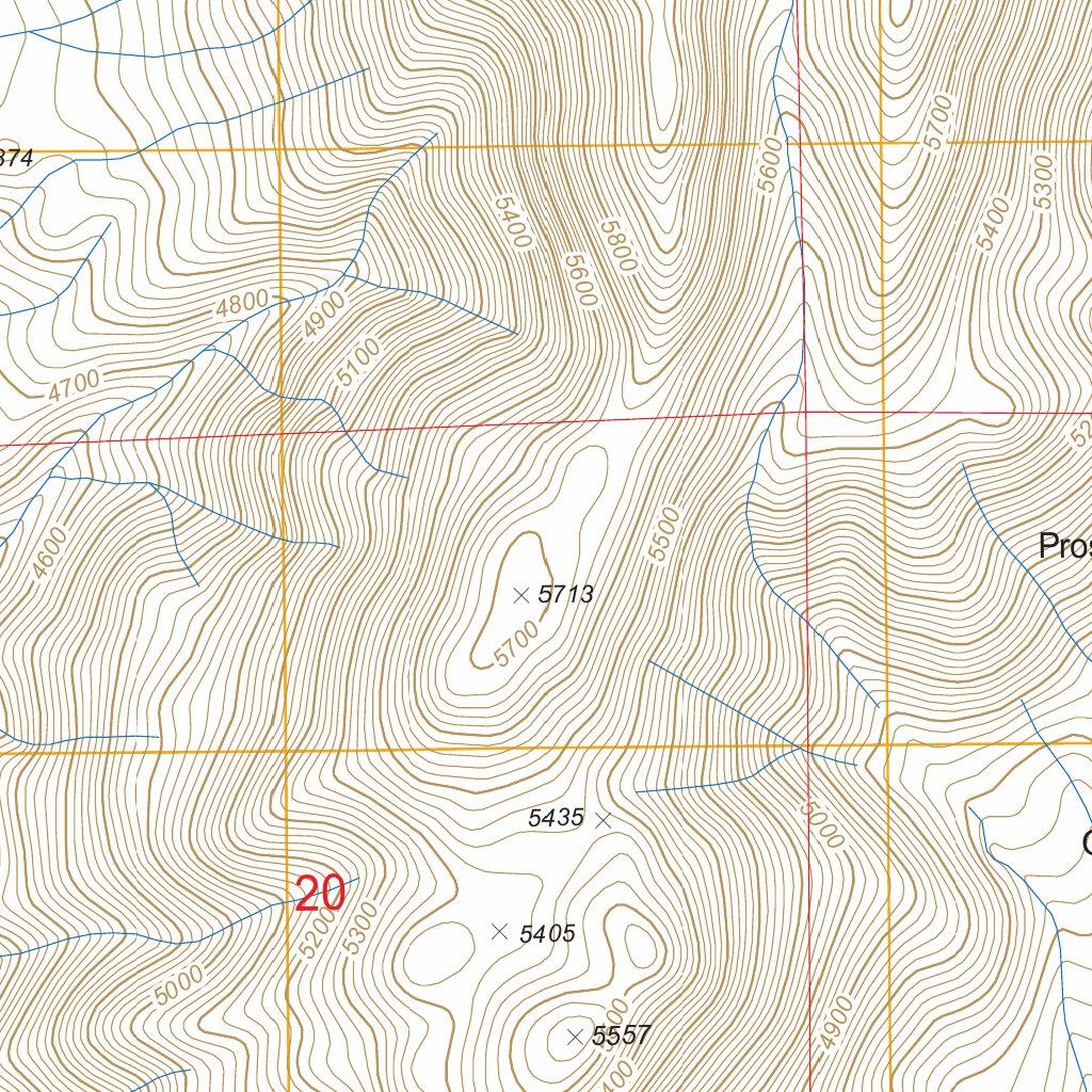 Coso Junction, CA FSTopo Legacy Map by US Forest Service - Topo ...