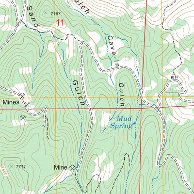 US Forest Service - Topo Cotopaxi, CO FSTopo Legacy digital map