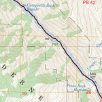 US Forest Service - Topo Cottontail Point, ID FSTopo Legacy digital map