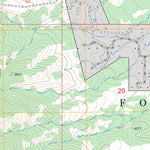 US Forest Service - Topo Cottonwood, AZ FSTopo Legacy digital map