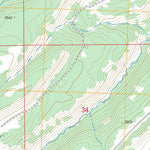 US Forest Service - Topo Cottonwood Basin, CO FSTopo Legacy digital map