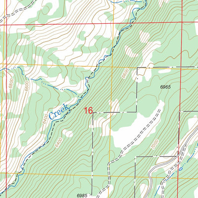 US Forest Service - Topo Cottonwood Basin, CO FSTopo Legacy digital map