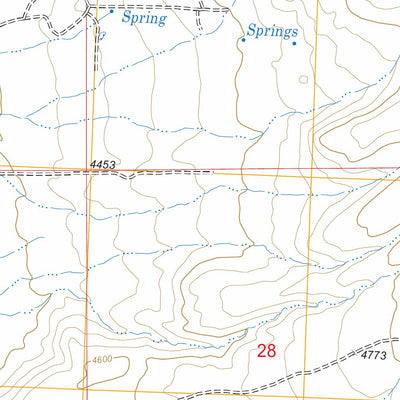 US Forest Service - Topo Cottonwood Canyon, WY FSTopo Legacy digital map