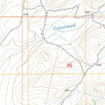 US Forest Service - Topo Cottonwood Creek, WY FSTopo Legacy digital map