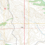 US Forest Service - Topo Cottonwood Falls, WY FSTopo Legacy digital map
