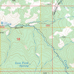 US Forest Service - Topo Cottonwood Mountain, UT FSTopo Legacy digital map
