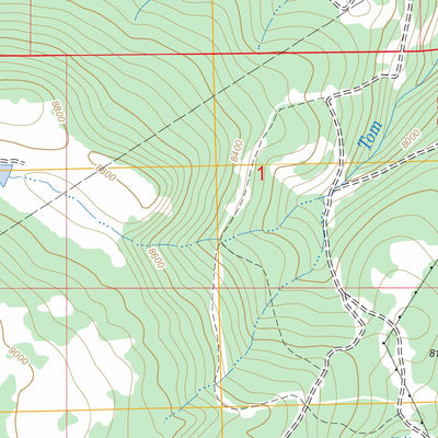 US Forest Service - Topo Cottonwood Pass, CO FSTopo Legacy digital map