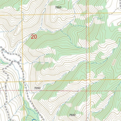 US Forest Service - Topo Cottonwood Pass, CO FSTopo Legacy digital map