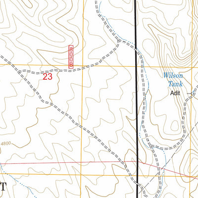 US Forest Service - Topo Cottonwood Pass, NV FSTopo Legacy digital map