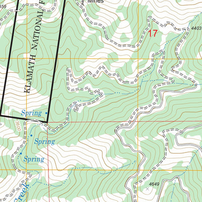 US Forest Service - Topo Cottonwood Peak, CA FSTopo Legacy digital map