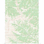US Forest Service - Topo Cottonwood Peak, WY FSTopo Legacy digital map