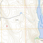 US Forest Service - Topo Cottonwood Reservoir, OR FSTopo Legacy digital map