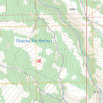 US Forest Service - Topo Cottonwood Reservoir, OR FSTopo Legacy digital map