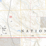 US Forest Service - Topo Cottonwood, SD FSTopo Legacy digital map