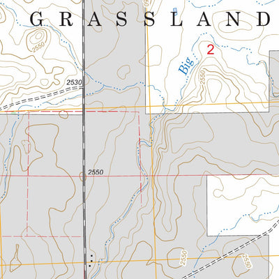 US Forest Service - Topo Cottonwood SW, SD FSTopo Legacy digital map
