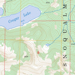 US Forest Service - Topo Cougar Lake, WA FSTopo Legacy digital map