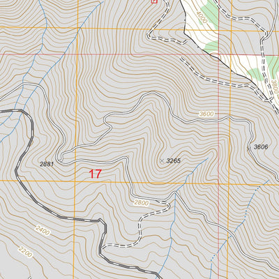 US Forest Service - Topo Cougar Mountain, WA FSTopo Legacy digital map