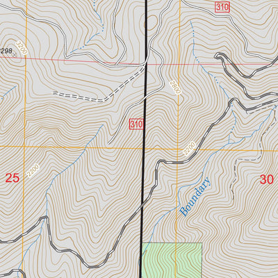 US Forest Service - Topo Cougar Mountain, WA FSTopo Legacy digital map