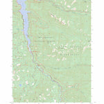 US Forest Service - Topo Cougar Reservoir, OR FSTopo Legacy digital map