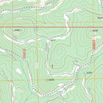 US Forest Service - Topo Cougar Rock, OR FSTopo Legacy digital map