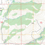 US Forest Service - Topo Council, ID FSTopo Legacy digital map