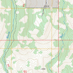 US Forest Service - Topo Council Mountain, ID FSTopo Legacy digital map