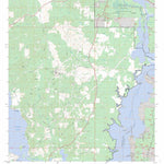 US Forest Service - Topo Coup Point, LA FSTopo Legacy digital map