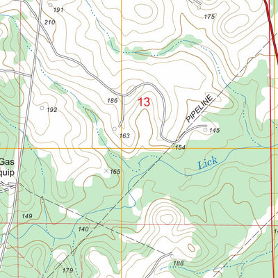 US Forest Service - Topo Coup Point, LA FSTopo Legacy digital map
