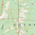 US Forest Service - Topo Courthouse Mountain, CO FSTopo Legacy digital map