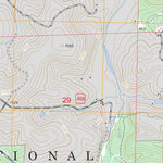 US Forest Service - Topo Courtois, MO FSTopo Legacy digital map