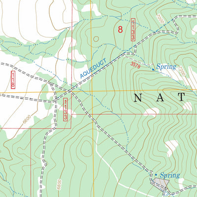 US Forest Service - Topo Cove Fort, UT FSTopo Legacy digital map