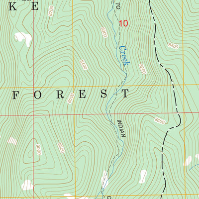 US Forest Service - Topo Cove Fort, UT FSTopo Legacy digital map