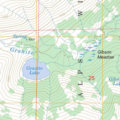 US Forest Service - Topo Covington Mill, CA FSTopo Legacy digital map