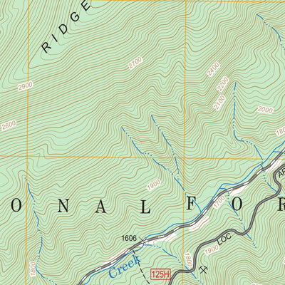 US Forest Service - Topo Covington, VA FSTopo Legacy digital map