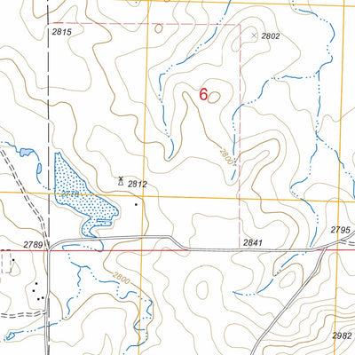 US Forest Service - Topo Cow Butte SE, SD FSTopo Legacy digital map