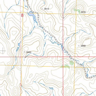 US Forest Service - Topo Cow Butte SE, SD FSTopo Legacy digital map