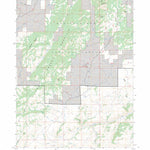 US Forest Service - Topo Cow Creek Mountain, WY FSTopo Legacy digital map
