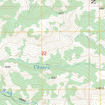 US Forest Service - Topo Cow Creek, UT FSTopo Legacy digital map
