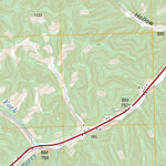 US Forest Service - Topo Cowcreek, KY FSTopo Legacy digital map