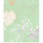US Forest Service - Topo Cowen, WV FSTopo Legacy digital map