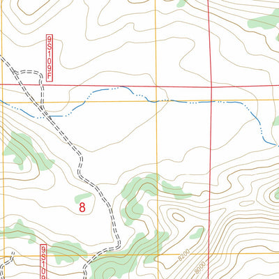 US Forest Service - Topo Cowhorn Valley, CA FSTopo Legacy digital map